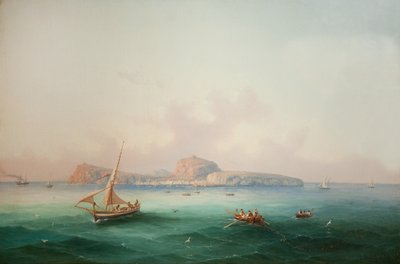 View of Capri by Giancinto Gianni